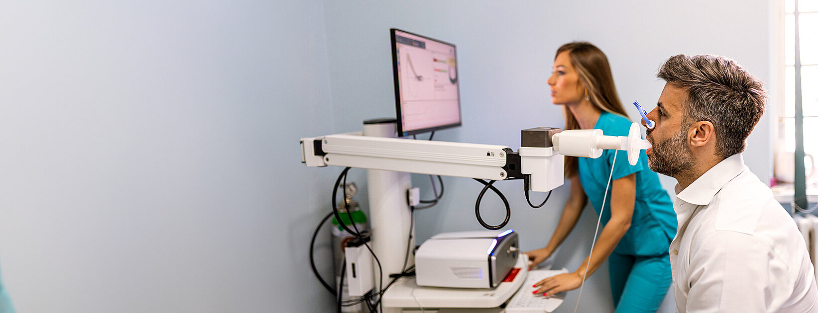 Eine Behandlung einer Atemwegserkrankung