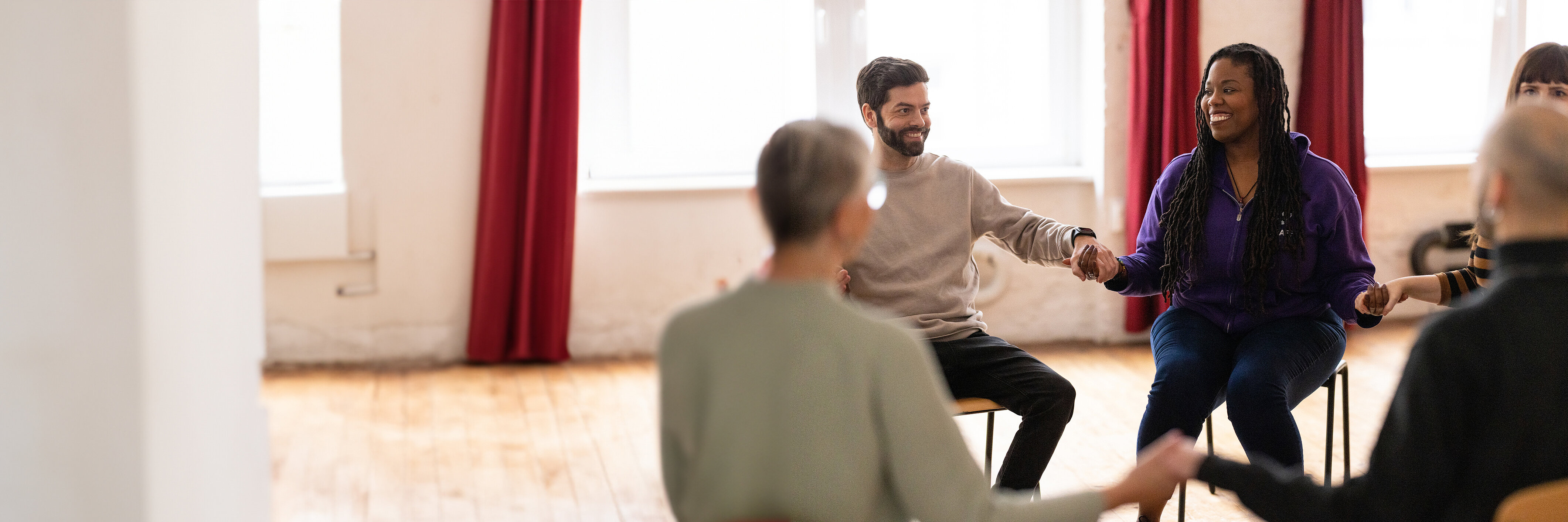 Eine Gesprächsrunde 